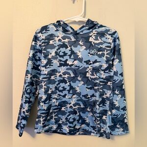 Prodoh Blue Camo Hoodie Shirt